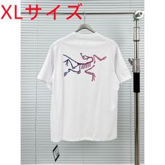 Arc'teryx アークテリクスKRAGG　Tシャツ　レディース　メンズ　半袖Tシャツ 男女兼用　ホワイト　XL