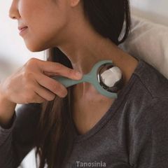 フェイスライン マッサージ 持ち手 足裏 足つぼ 足 ボディ ふくらはぎ 太もも お尻 二の腕 コロコロ HATACHI リセットローラー STICK