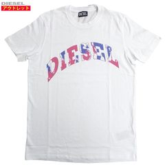 新品・アウトレット DIESEL ディーゼル A10642 0AAXJ 100 サイズM 半袖 Tシャツ T-DIEDOR-G14 T-SHIRT 並行輸入品 クリックポストで送料無料