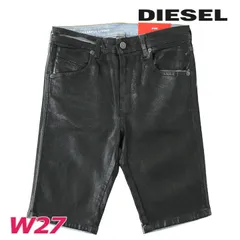 新品・未使用 ディーゼル DIESEL デニムハーフパンツ レディース 後染めコーティング加工 美ストレッチ DE-GINNY