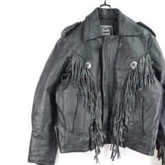フリンジライダースジャケット JOHNSONS MEX TEX 80's VINTAGE FRINGED BIKER JACKET