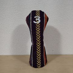 ゴルフヘッドカバー　フェアウェイウッド用　ハンドメイド