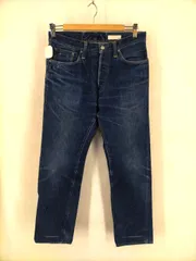 アンユーズド UNUSED 13.5oz セルビッチ 5ポケットボタンフライデニムパンツ メンズ JPN:1