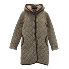 ラベンハム キルティングコート 6 ブラウン系 LAVENHAM フード レディース