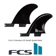 送料無料　Fcs II Connect Gf Small Quad Rear Black