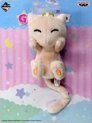 [중고] 키홀더 마스코트 (캐릭터) 뮤 마스코트 [이치 반 쿠지 Pikachu and Friends ~ 겨우 타임 ~] G상