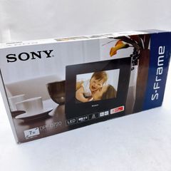 【美品/動作確認済み/付属品完備】SONY デジタルフォトフレーム DPF-D720 レッド S-Frame 7インチ 高画質LED液晶 スライドショー 音楽再生 SDカード対応 リモコン付き 写真立て インテリア 家電 ソニー