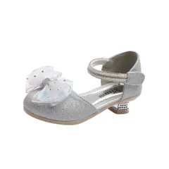 ☆ シルバー ☆ 29(18.5cm) ☆ フォーマルシューズ 女の子 pmyshoesgl702 フォーマルシューズ 女の子 子供靴 キッズシューズ ドレスシューズ シューズ フォーマル靴 女児 子供 靴 くつ クツ フォーマル おしゃれ かわいい