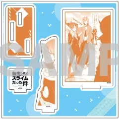 【中古】アクリルスタンド・アクリルパネル 03.集合デザイン(公式イラスト) アクリルスタンドプレート 「転生したらスライムだった件」