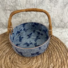 希少 美濃焼 庫山窯 献上手金彩 三段重 蓋付き重ね鉢 金襴手 色絵 赤絵