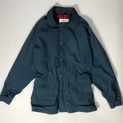 Woolrich ウールリッチ 70's MADE IN USA マウンテンパーカー 白タグ タータンチェック ウエストドロコード 70年代 USA メンズXL ネイビー