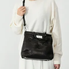 MAISON MARGIELA メゾンマルジェラ バッグ 「グラム スラム」トート スモール S56WD033P4300 レディース BLACK ブラック 黒 レザー キルト