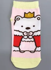 【中古】ソックス(キャラクター) しろくま 推しすみっコ靴下(片足のみ) 「すみっコぐらし展～5周年でもここがおちつくんです～」