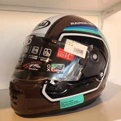 アライ Arai バイクヘルメット フルフェイス RAPIDE NEO NUMBER  ラパイド ネオ ナンバー ブラウン サイズ : 61-62cm