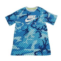 NIKE ナイキ 半袖Tシャツ フロントロゴ ブルー L