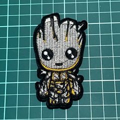 W004 刺繍ワッペン アベンジャーズ アイロンプリント グルート ガーディアン
