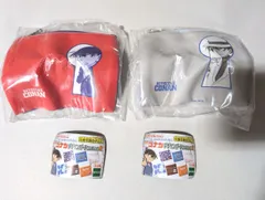 名探偵コナン　デザインポーチコレクション　　キッド　コナン　　ガチャガチャ