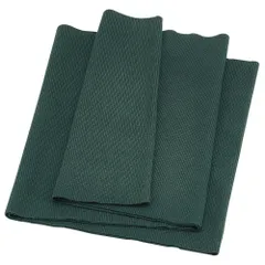 【人気商品】ウエストバンド ネックライン 野球ユニフォーム トリム ダークグリーン リブ生地 65x23cm 無地 布 袖口用リブ生地 袖口 リブニット DIY BENECREAT 手芸作品