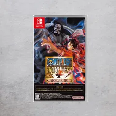 新品未開封Switch ONE PIECE海賊無双4Deluxe Edition ONE PIECE Switch ONE 海賊無双4 Deluxe Edition（ワンピース