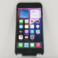 iPhoneSE 第3世代 128GB au ミッドナイト 送料無料 本体 c14231