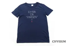 【中古】シビズム｜CIVISSUM｜Ich Bin Ein Parisienne T-shirt｜Tシャツ｜S
