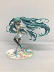 【開封済】レーシングミク 2012ver. 「レーシングミク」 1/8 PVC製塗装済み完成品【外箱擦れ、傷有り、本体黄変、傷有り】のサムネイル