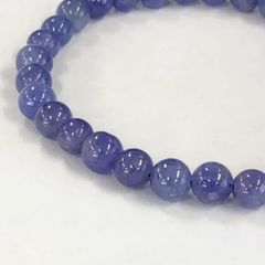 5A並・一点物】タンザナイトブレスレット 6㎜ - メルカリ
