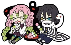【中古】キーホルダー・マスコット(キャラクター) 伊黒小芭内＆甘露寺蜜璃 「鬼滅の刃 ラバーマスコット バディコレ Vol.2」