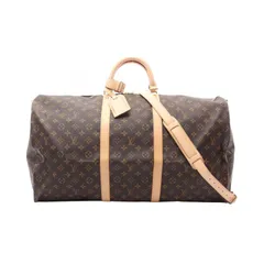 ルイ・ヴィトン LOUIS VUITTON ボストンバッグ キーポル バンドリエール60 モノグラム M41412 PVCコーティングキャンバス レザー キーポル・バンドリエール60 ユニセックス