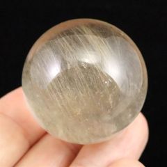 AAAAA級天然ゴールドルチルクォーツ丸玉B0513/YS/51056/688D - メルカリ