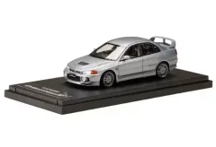 【中古】ミニカー 1/43 三菱 ランサー GSR Evolution IV CN9A (スチールシルバー) [PM43130S]のサムネイル
