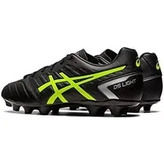 アシックス(ASICS) サッカースパイク DS LIGHT CLUB 1103A074-002 ブラック/セーフティイエロー 24.5cm