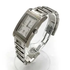 美品 余りコマあり ブルガリ RT45S レッタンゴロ 腕時計 シルバー 銀