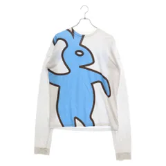 MARNI (マルニ) DANCE BUNNY L/S TEE ダンスバニー プリント 長袖Tシャツ ホワイト THJE0055P0 S22763のサムネイル