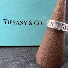 ティファニー TIFFANY & Co アトラスリング リング 指輪 1995 ヴィンテージ  8号 シルバー 925