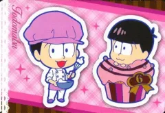 【中古】食玩 ステッカー・シール No.12 トド松 キャラクターシール(パティシエ＆カップケーキおそ松さん) 「おそ松さん シールウエハース その2」
