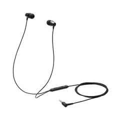 エレコム イヤホン 子供用 両耳 有線 マイク付 高耐久 4極ミニプラグ 低音量仕様 ミュートスイッチ付 ブラック HS-KD05TBK