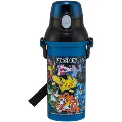 スケーター 抗菌 食洗機対応 直飲みプラワンタッチボトル 480ml ポケットモンスター 25