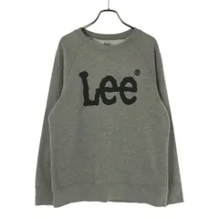 リー 長袖 スウェット トレーナー L ライトグレー Lee メンズ 古着 【240410】