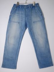 JACKSON MATISSEジャクソンマティス 2025SS  Skrova×JM Double knee Stretch Denim Pantsダブルニー ストレッチデニム イージーパンツ新品【M】【MDNA78234】