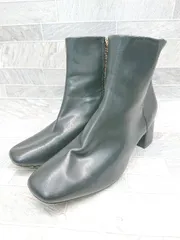 ■ GLOBAL WORK グローバルワーク ショート ブーツ サイズL ブラック レディース P  【1407260040187】