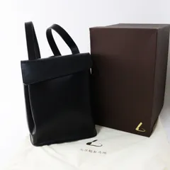 定番 人気 定価89100円 土屋鞄 ツチヤカバン Nami ナミ スモールバックパック スムースフレックスレザー ブラック【2400014484182】のサムネイル
