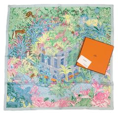 HERMES エルメス ビーチタオル ラグ風チーターヒョウ柄 正規品 タグ付