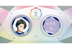 【中古】バッジ・ビンズ 加賀美ハヤト 缶バッジセット 「バーチャルYouTuber にじさんじ 7th Anniversary」