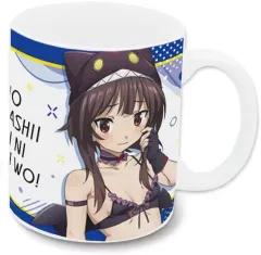 【中古】マグカップ･湯のみ デザイン02(めぐみん/ちょむすけ風水着Ver.) 描き下ろし マグカップ 「この素晴らしい世界に爆焔を!」