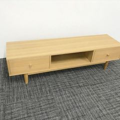 アウトレット］アッシュ材 テレビボード 150cm ローボード 北欧モダン