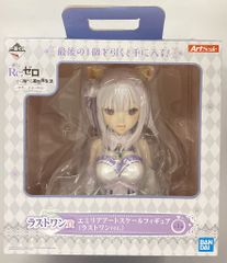BANDAI SPIRITS 이치 반 쿠지 Re : 처음부터 시작하는 이세계 생활 꿈꾸는 미래의 이야기 라스트 원상 에밀리아 아트 스케일 피규어 (라스트 원 ver.)