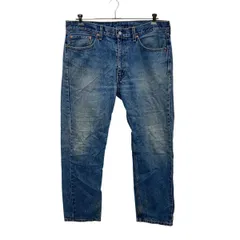 Levi's 505 デニムパンツ W38 ブルー リーバイス ジップアップ カジュアル アメカジ ジーンズ 古着卸 アメリカ仕入 2506-582