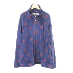 ★極美品★ Needles ニードルス ベロア MA-1 トラックジャケット 国内発送＊別注】NEEDLES ベロア トラック ジャケット (Needles