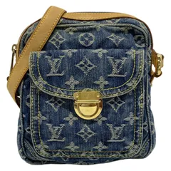 LOUIS VUITTON(ルイヴィトン) ショルダーバッグ モノグラムデニム カメラバッグ M95348 ブルー